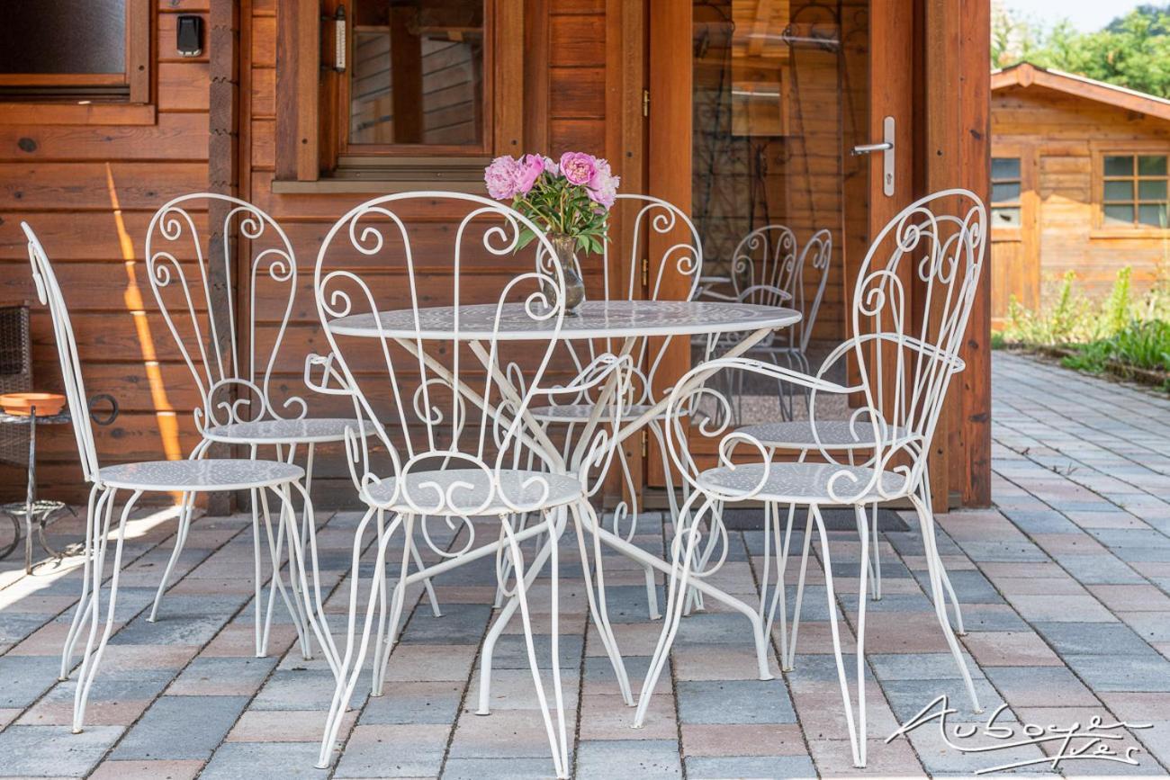 Chalet La Calougeotte, Jardin, Spa Et Sauna Prives Le Menil Exterior photo