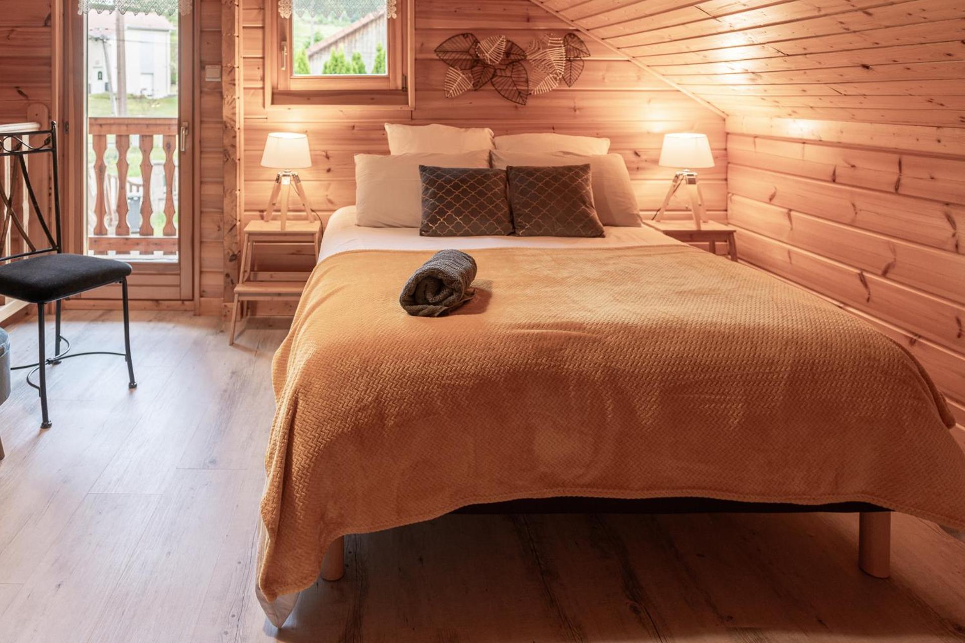 Chalet La Calougeotte, Jardin, Spa Et Sauna Prives Le Menil Exterior photo